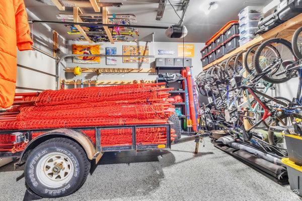 2330 E Meadow Lark Ln, North Logan, UT 84341 - garage with a garage door opener