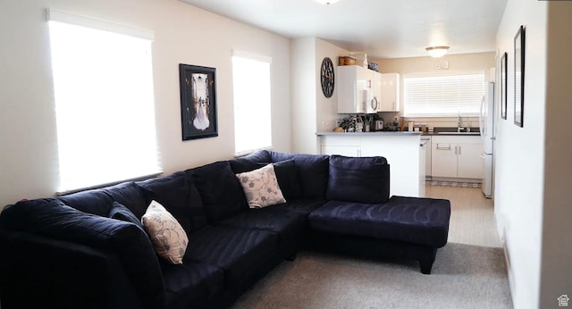 1055 W 1033 N Unit 301, Orem, UT 84057 - living area featuring light colored carpet