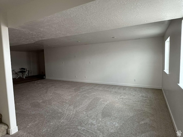 420 W 350 N, Gunnison, UT 84634 - spare room with a textured ceiling and carpet