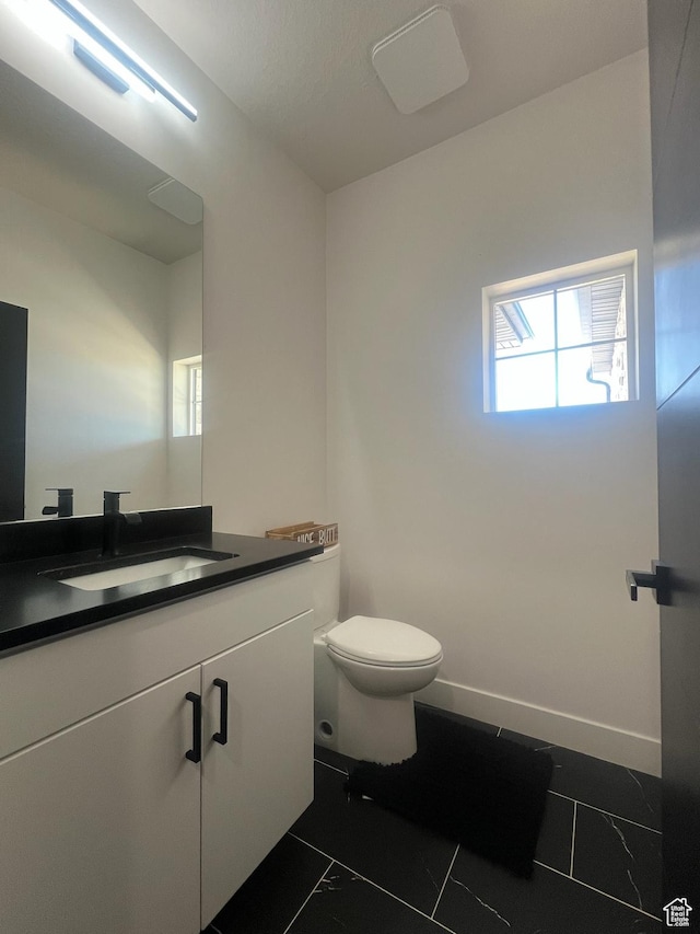 420 W 350 N, Gunnison, UT 84634 - half bathroom featuring vanity and toilet