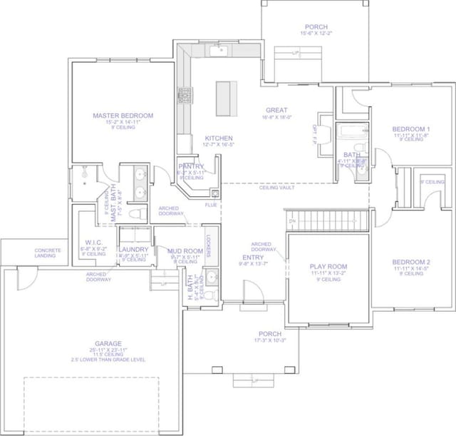 420 W 350 N, Gunnison, UT 84634 - view of room layout