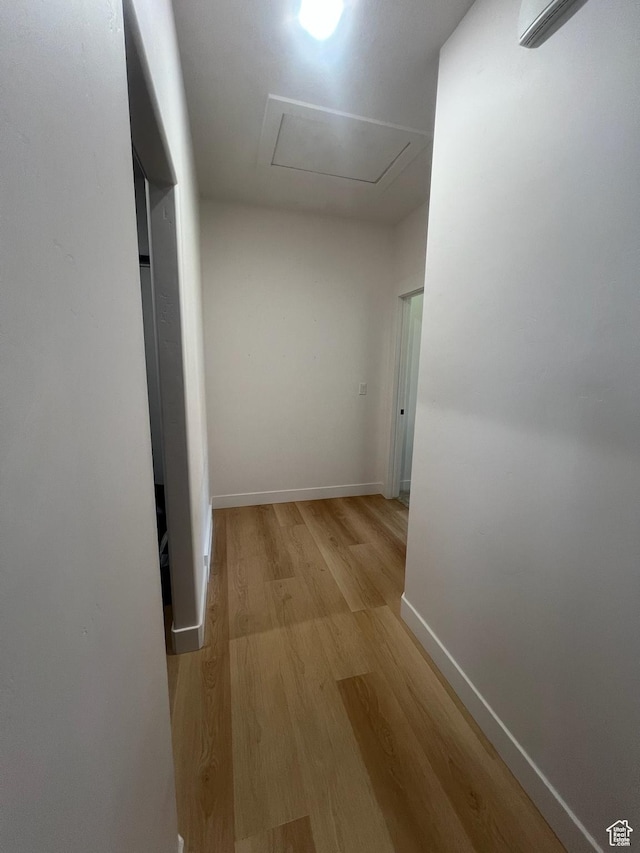 420 W 350 N, Gunnison, UT 84634 - corridor with wood finished floors and baseboards