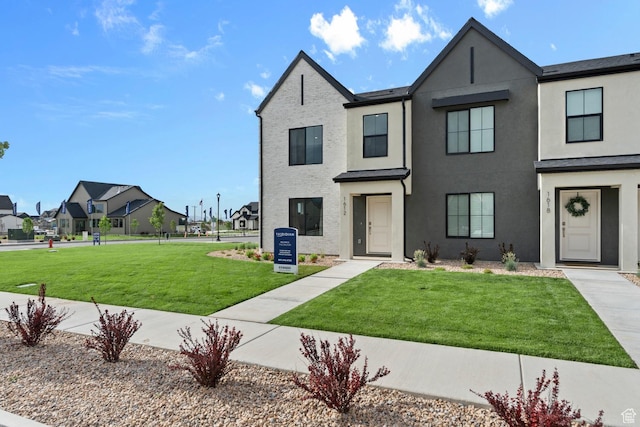 1529 E 720 N Unit 1065, Salem, UT 84653 - view of front of house with a front lawn and a residential view