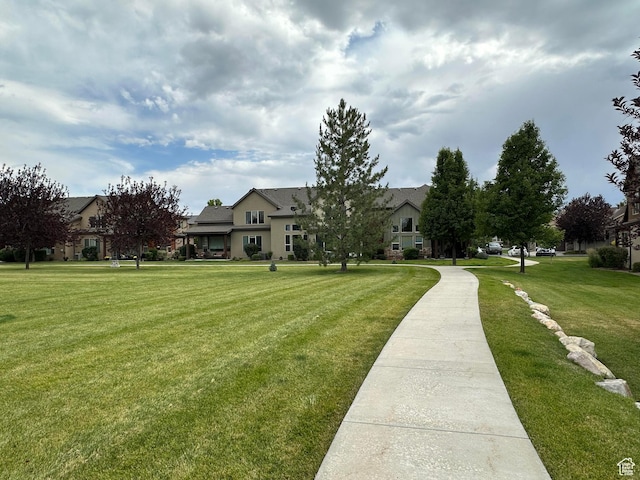 10227 Mystic Brook Way S, South Jordan, UT 84095 - view of community with a lawn