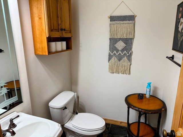 5060 E Lake View Dr N Unit 1108, Eden, UT 84310 - half bathroom featuring toilet and a sink
