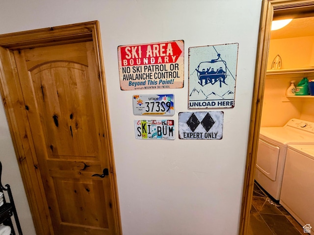 5060 E Lake View Dr N Unit 1108, Eden, UT 84310 - detailed view of separate washer and dryer