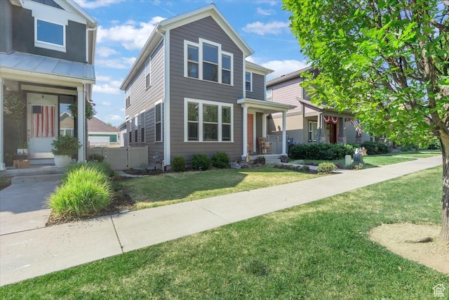 10848 S Tahoe Way S, Jordan, UT 84009 - traditional-style home featuring a porch