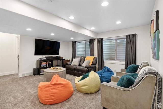 10848 S Tahoe Way S, Jordan, UT 84009 - living room with recessed lighting and carpet