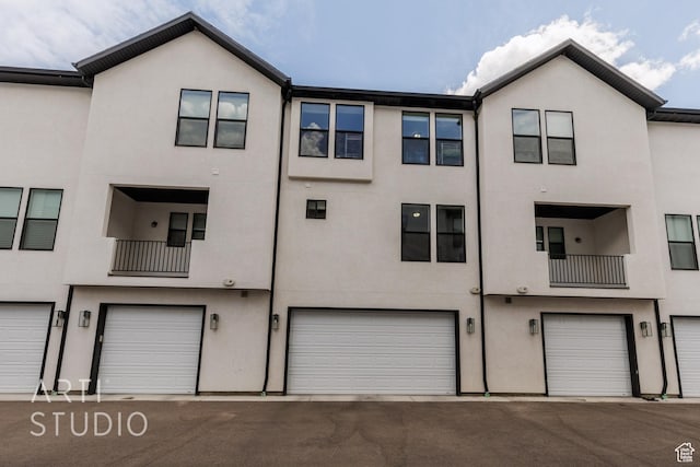 1619 N 1320 E, Payson, UT 84651 - view of front of property with stucco siding and an attached garage