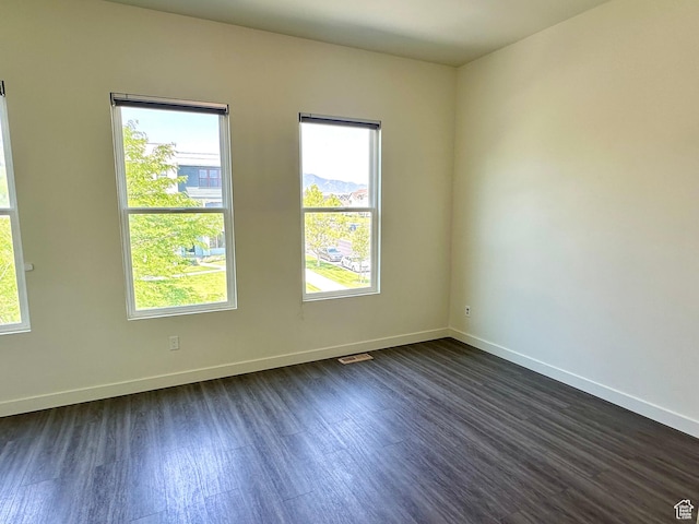 4843 W S Jordan Pkwy S, South Jordan, UT 84009 - spare room with dark wood-style floors