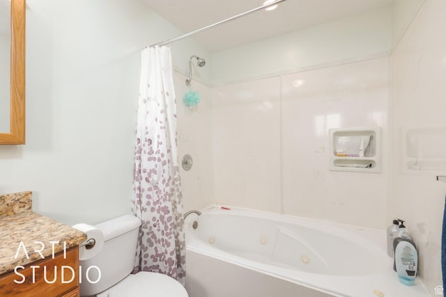 785 N Homestead St, Hildale, UT 84784 - bathroom featuring a combined bath / shower with jetted tub and vanity