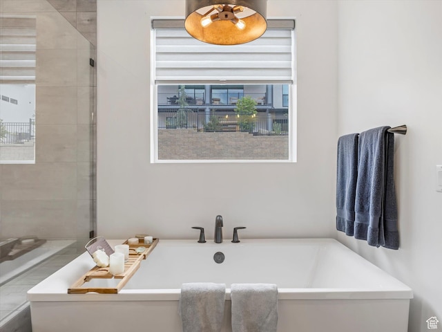5796 N Valley View Rd, Lehi, UT 84043 - full bath featuring a freestanding bath