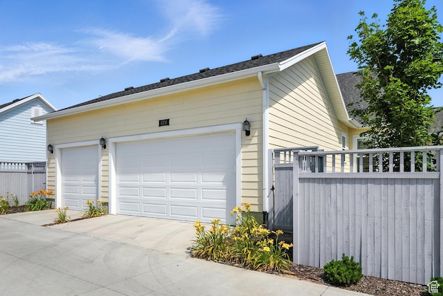 6331 W Copper Hawk Dr, South Jordan, UT 84009 - view of detached garage