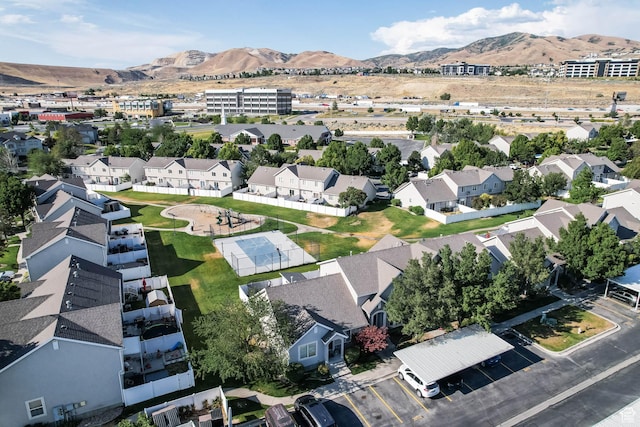 3152 W Davencourt Loop, Lehi, UT 84043 - aerial perspective of suburban area with mountains
