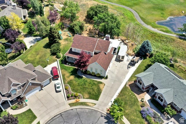 955 Mink Cir N, Salt Lake, UT 84054 - aerial perspective of suburban area