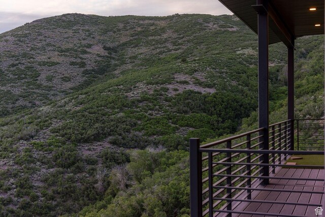 11515 N White Tail Ct, Hideout, UT 84036 - view of mountain backdrop featuring a forest