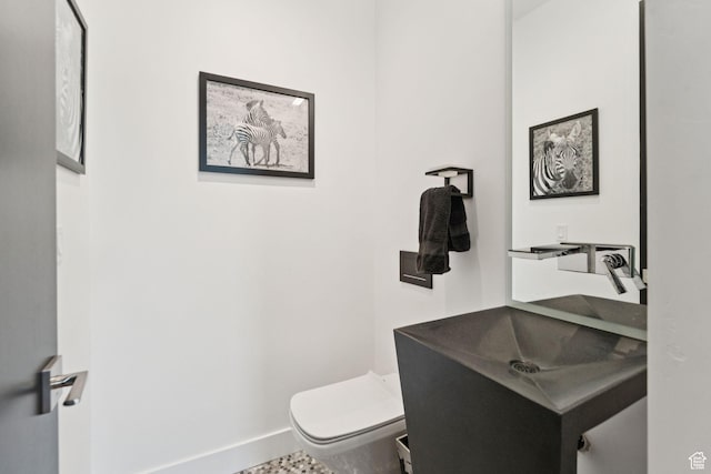 11515 N White Tail Ct, Hideout, UT 84036 - half bathroom with toilet and vanity