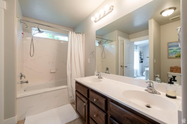 2071 S 500 E, Heber City, UT 84032 - full bath featuring a combined bath / shower with marble appearance and double vanity