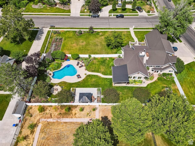 12671 S Somerdowns Ct, Draper, UT 84020 - aerial overview of property's location with a pool