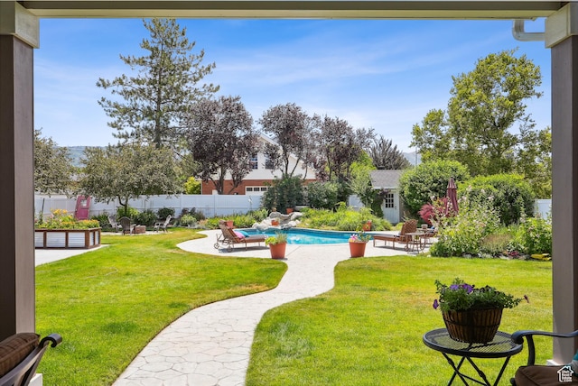 12671 S Somerdowns Ct, Draper, UT 84020 - view of yard with a patio