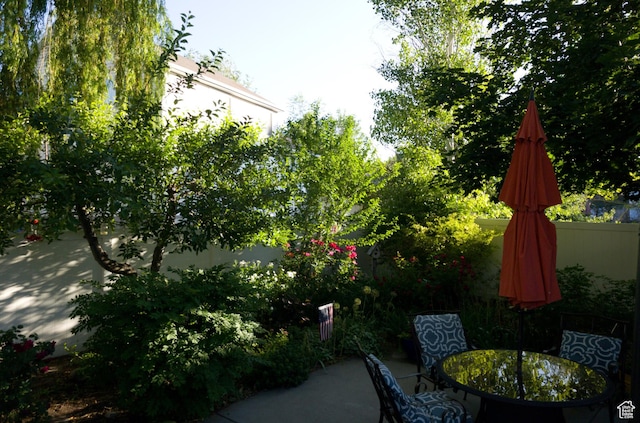 5149 W Village Wood Dr, West Valley City, UT 84120 - view of patio / terrace featuring outdoor dining area