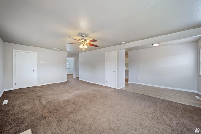 5715 S 4540 W, Kearns, UT 84118 - unfurnished room featuring carpet flooring and a ceiling fan