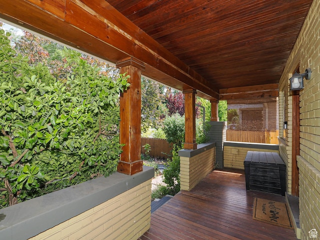 320 E Hollywood Ave S, Salt Lake City, UT 84115 - view of wooden deck