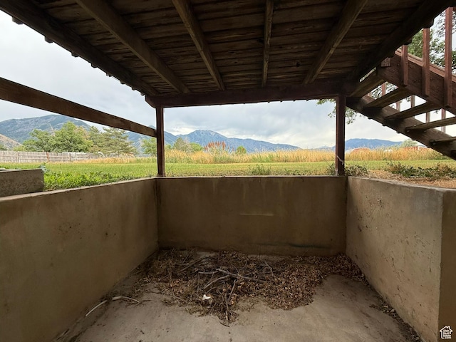 159 W 8800 S, Spanish Fork, UT 84660 - view of patio with a mountain view