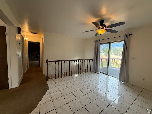 159 W 8800 S, Spanish Fork, UT 84660 - unfurnished room with light tile patterned flooring and a ceiling fan