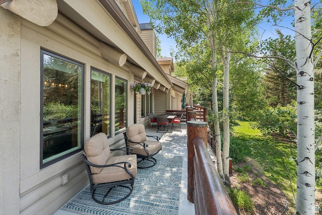 1955 Deer Valley Dr N Unit 302, Park City, UT 84060 - view of patio with outdoor dining space