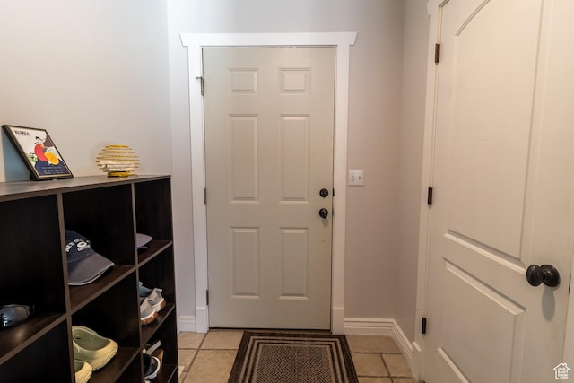 4091 W Juniper Hills Dr, South Jordan, UT 84095 - entryway with light tile patterned floors