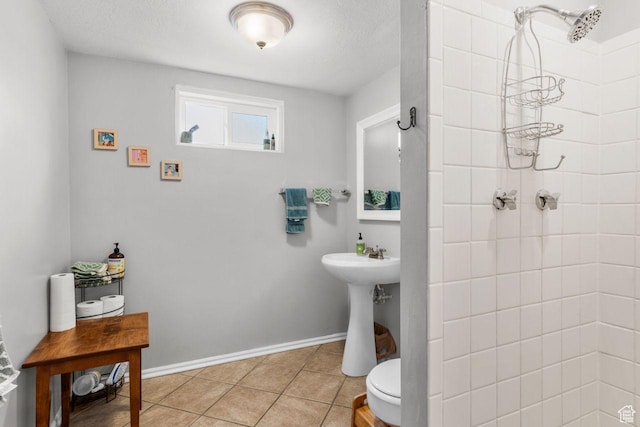 784 Lavina Dr, South Ogden, UT 84403 - full bathroom featuring a tile shower and tile patterned flooring