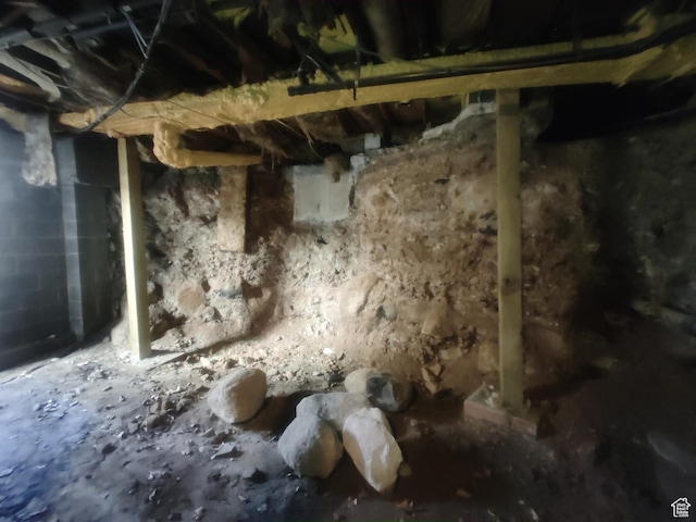 217 Wilkins, East Carbon, UT 84520 - view of below grade area