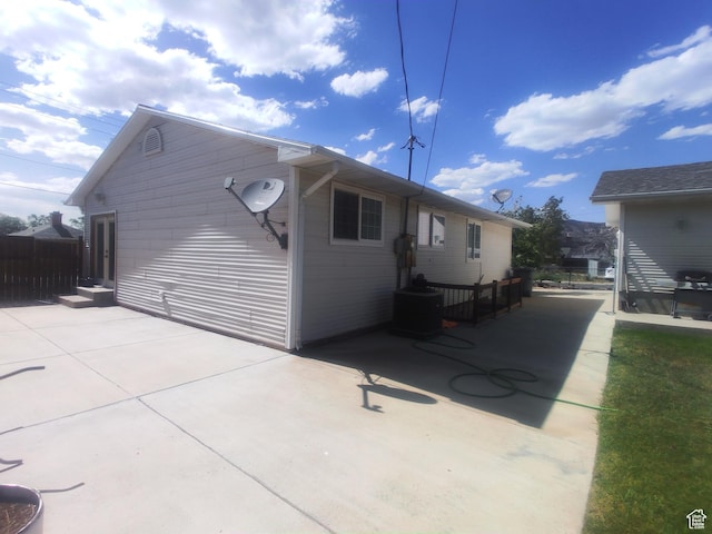 217 Wilkins, East Carbon, UT 84520 - rear view of property with a patio