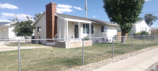 217 Wilkins, East Carbon, UT 84520 - view of front of property with a chimney