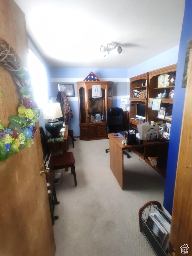 217 Wilkins, East Carbon, UT 84520 - home office featuring light carpet