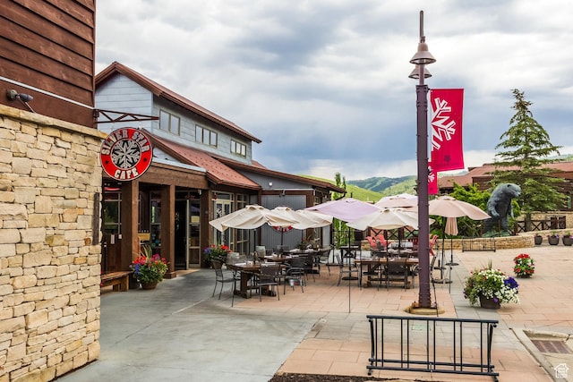 1825 Three Kings Dr Unit 3101, Park City, UT 84060 - view of patio / terrace featuring outdoor dining area