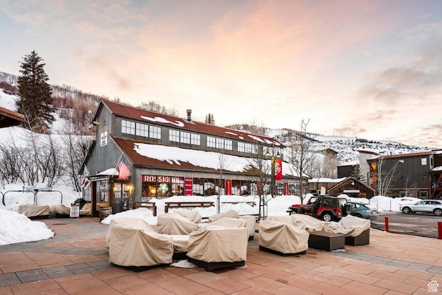 1825 Three Kings Dr Unit 3101, Park City, UT 84060 - view of snow covered back of property