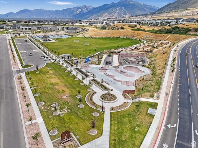 14735 S Asher Ln W, Bluffdale, UT 84065 - drone / aerial view of mountains