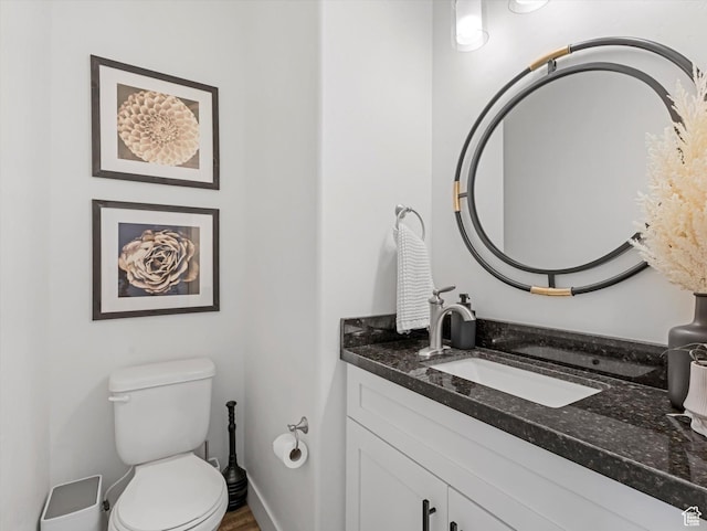 14735 S Asher Ln W, Bluffdale, UT 84065 - half bathroom featuring vanity and toilet
