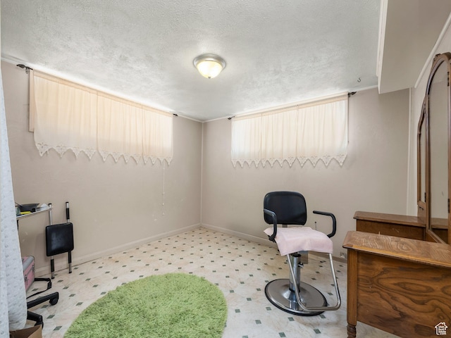 920 S 150 E, Orem, UT 84058 - home office with a textured ceiling and tile patterned floors