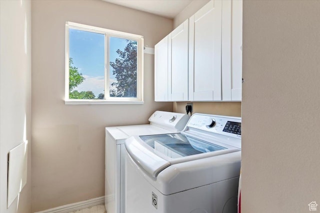 707 W 3675 S, Riverdale, UT 84405 - washroom with cabinet space and independent washer and dryer