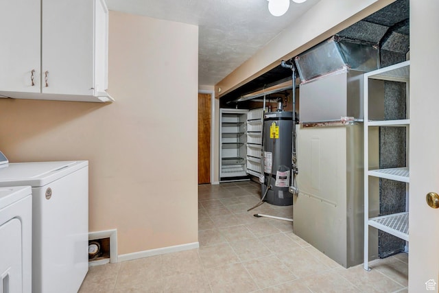 1083 W 10550 S, South Jordan, UT 84095 - basement featuring secured water heater, washer and clothes dryer, and light tile patterned floors