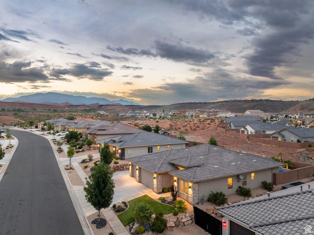 886 N Sandy Talus Dr, Washington, UT 84780 - mountain view with nearby suburban area