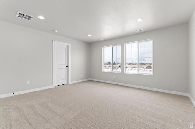 1918 S 2475 W, West Haven, UT 84401 - unfurnished room with light carpet and recessed lighting