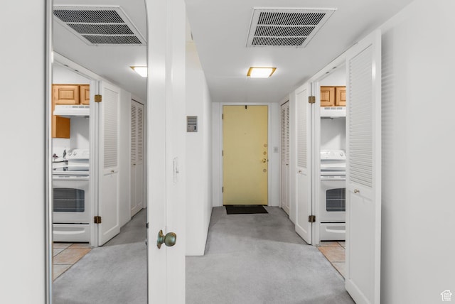 875 S Donner Way E Unit 302, Salt Lake City, UT 84108 - hall with light colored carpet