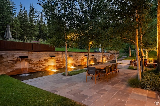 2505 W White Pine Ln, Park City, UT 84060 - view of patio / terrace featuring outdoor dining space