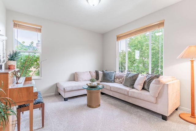 17 S Belmont Dr, Farmington, UT 84025 - carpeted living room with baseboards