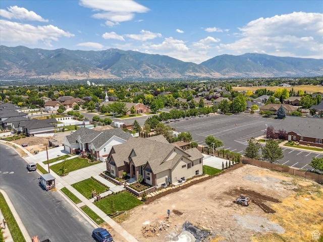 1649 W Pheasant Meadow Dr, Kaysville, UT 84037 - aerial perspective of suburban area featuring mountains