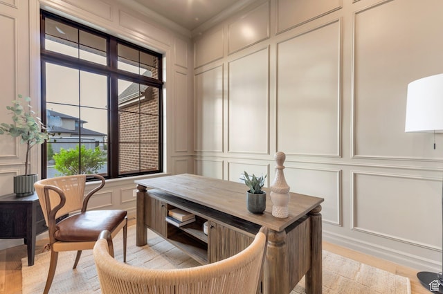 1649 W Pheasant Meadow Dr, Kaysville, UT 84037 - office area featuring a decorative wall and light wood-type flooring